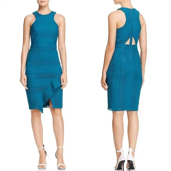 rae lace overlay sheath dress Vespera Lace Dress – Retrofete main image 0